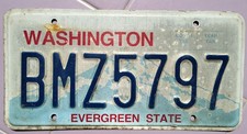 Targa usurata washington usato  Biella
