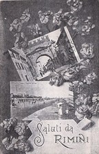 Rimini saluti 1918 usato  Roma