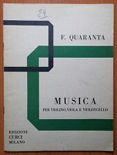 Quaranta musica per usato  Cosenza