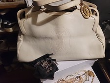 Bolsa de mão Cartier de couro branco Marcello logotipo nova comprar usado Bolsa de mão Cartier de couro branco Marcello logotipo nova comprar usado  Enviando para Brazil
