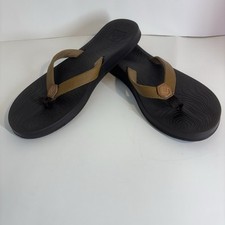 Tanga Reef Zen Love Comfort flip flop praia marrom tabaco feminina tamanho EUA 10, usado comprar usado  Enviando para Brazil