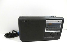 Rádio portátil meteorológico Sony modelo ICF-36 AM/FM/TV 4 bandas testado funciona comprar usado  Enviando para Brazil