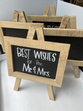 Wooden easel signs for sale  Irvington