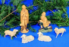 Krippenfiguren schäfer schafe gebraucht kaufen  Deutschland
