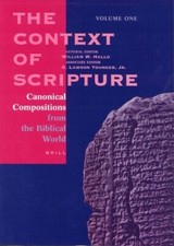 The Context of Scripture, Volume 1 Canonical Compositions from the Biblical Worl, usado comprar usado  Enviando para Brazil