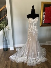 Champagne sleeveless mermaid for sale  Atlanta