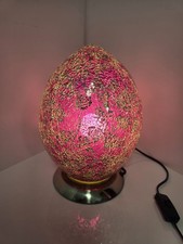 Egg lamp purple for sale  WOLVERHAMPTON