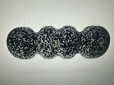 Rolo de espuma de massagem Rollga preto branco densidade macia 18” recuperação muscular comprar usado  Enviando para Brazil