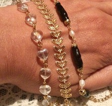 Lot bijoux plaqué d'occasion  Deauville