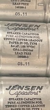 Jensen 5.6uf 100vdc for sale  Staten Island