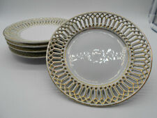 Assiettes blanche porcelaine d'occasion  Saint-Calais