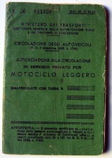 Libretto vespa vna usato  Bologna