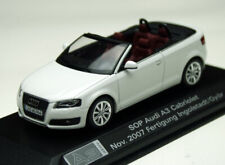 Audi A3 Cabriolet Typ 8P Bj. 2008-2013, ibisweiß, Minichamps-Sondermodell 1:43 comprar usado  Enviando para Brazil