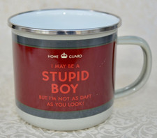 Enamel tin mug for sale Enamel tin mug for sale  CARDIFF