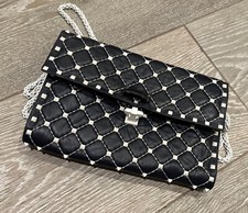 Valentino rockstud clutch for sale  STOCKPORT