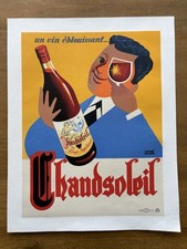 Affiche originale vin d'occasion  Saint-Germain-en-Laye