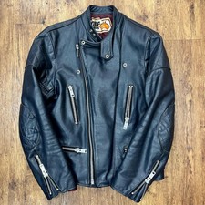 Motorcycle leather jacket for sale  ISLEWORTH