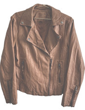 Jaqueta de couro sintético Max Studio marrom caramelo grande conhaque jaqueta de moto comprar usado Jaqueta de couro sintético Max Studio marrom caramelo grande conhaque jaqueta de moto comprar usado  Enviando para Brazil