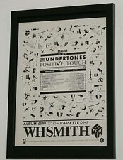 UNDERTONES Framed A4 1981 positive touch ALBUM original band promo RARE poster   comprar usado  Enviando para Brazil
