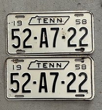 1958 tennessee license for sale  Titusville