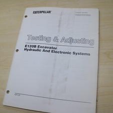 Usado, CATERPILLAR E120B Escavadeira Sistema Hidráulico Eletrônico Loja Manual de Serviço Livro comprar usado  Enviando para Brazil