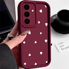 Capa telefone coração para Samsung S24 FE S23 S22 S21 Ultra S25 capa macia à prova de choque, usado comprar usado  Enviando para Brazil