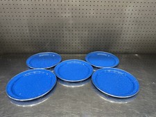 Blue speckled enamelware for sale  Cedarburg
