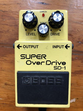 Boss super overdrive for sale  EDINBURGH