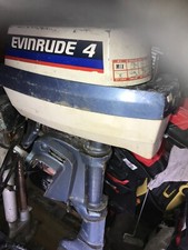 Vintage evinrude 4hp for sale  HUNGERFORD