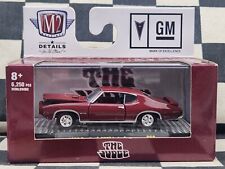 Usado, M2 Machines 1:64 1969 Pontiac GTO Judge Maroon POSTAGEM GRATUITA Modelo Carro Presente Natal comprar usado  Enviando para Brazil