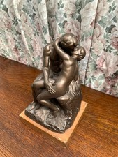 Vintage sculpture kiss for sale  LONDON