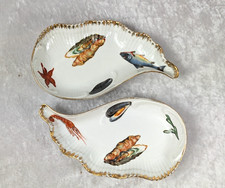 Raviers porcelaine coquillages d'occasion  Ambarès-et-Lagrave