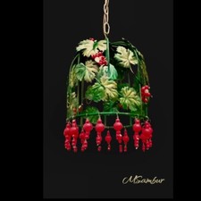 Lampadario ribes rosso. usato  Toritto