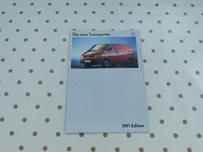 Transporter sales brochure for sale  HORSHAM