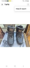 Safety boots black for sale  STOCKTON-ON-TEES