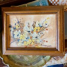 Vintage floral painting for sale  Clearwater