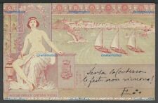 Cartolina ricordo delle usato  Catania