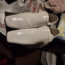 Voeut white shoes for sale  WOLVERHAMPTON