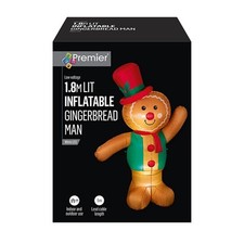 Christmas inflatable gingerbre for sale  STAFFORD