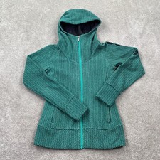 Jaqueta feminina Bench Urban wear zíper completo ziguezague lã com capuz tamanho P verde, usado comprar usado  Enviando para Brazil