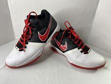 Tênis Nike Air Visi Pro 5 masculino tamanho 12 preto vermelho branco excelente estado usado legal S3, usado comprar usado  Enviando para Brazil