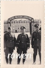 Zdjęcie. Żołnierze Wehrmachtu -Szkoła Artylerii Wojskowej w Poitiers na sprzedaż  PL