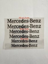 6 x Mercedes Benz Bremssattel Sticker Aufkleber hitzebeständig - schwarz, usado comprar usado  Enviando para Brazil