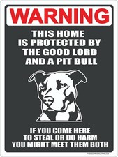 Pit bull sign for sale  Johnstown