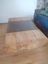 Couchtisch holz massiv gebraucht kaufen  Otterfing