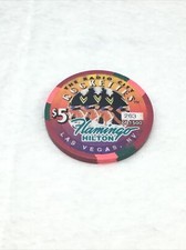 Las Vegas Flamingo Hilton Radio City Rockettes edição limitada $5 chip de cassino comprar usado  Enviando para Brazil