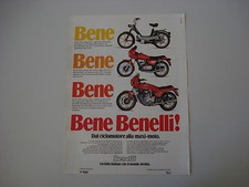 advertising Pubblicità 1981 MOTO BENELLI G2/125 SPORT/906 900 SEI comprar usado  Enviando para Brazil