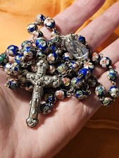 Cloisonne beaded rosary for sale  Cedar Grove