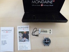 Mondaine evo black for sale  BOURNEMOUTH