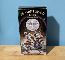 Baralho de Tarô Deviant Moon por Patrick Valenza (2008, Jogos dos EUA) Completo com Livreto comprar usado  Enviando para Brazil